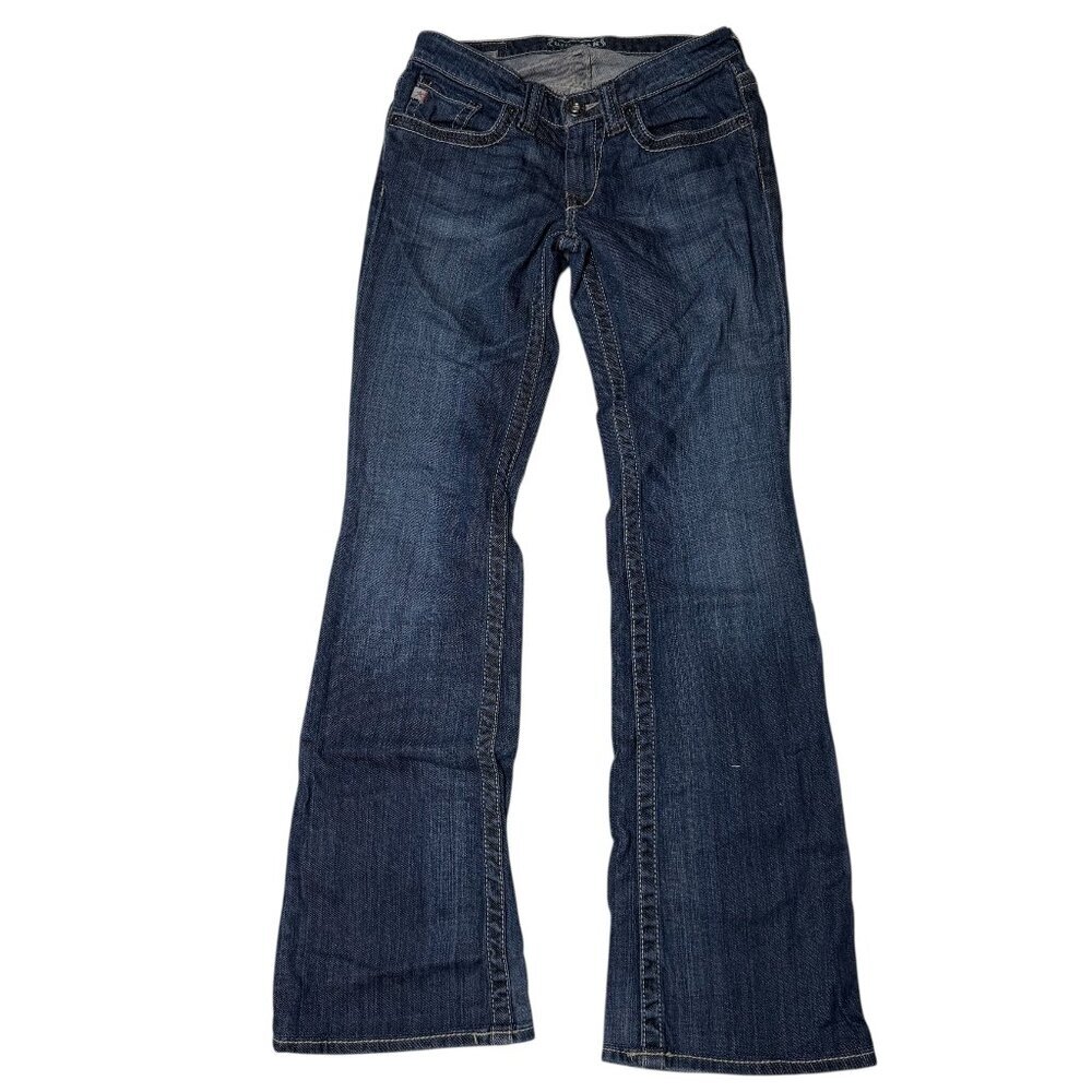 BIg Star Maddie boot cut 24 24 R low rise hemmed short inseam